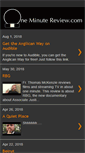 Mobile Screenshot of oneminutereview.com